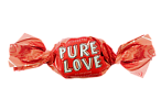 Конфета Pure Love сливки клубника