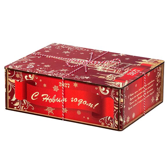 Сладкий новогодний подарок Вкусный новогодний подарок «Кремль»