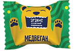 Конфета Арахис в мягкой карамели Медвеган
